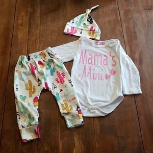 Mama's mini cactus outfit 🌵🌵🌵
